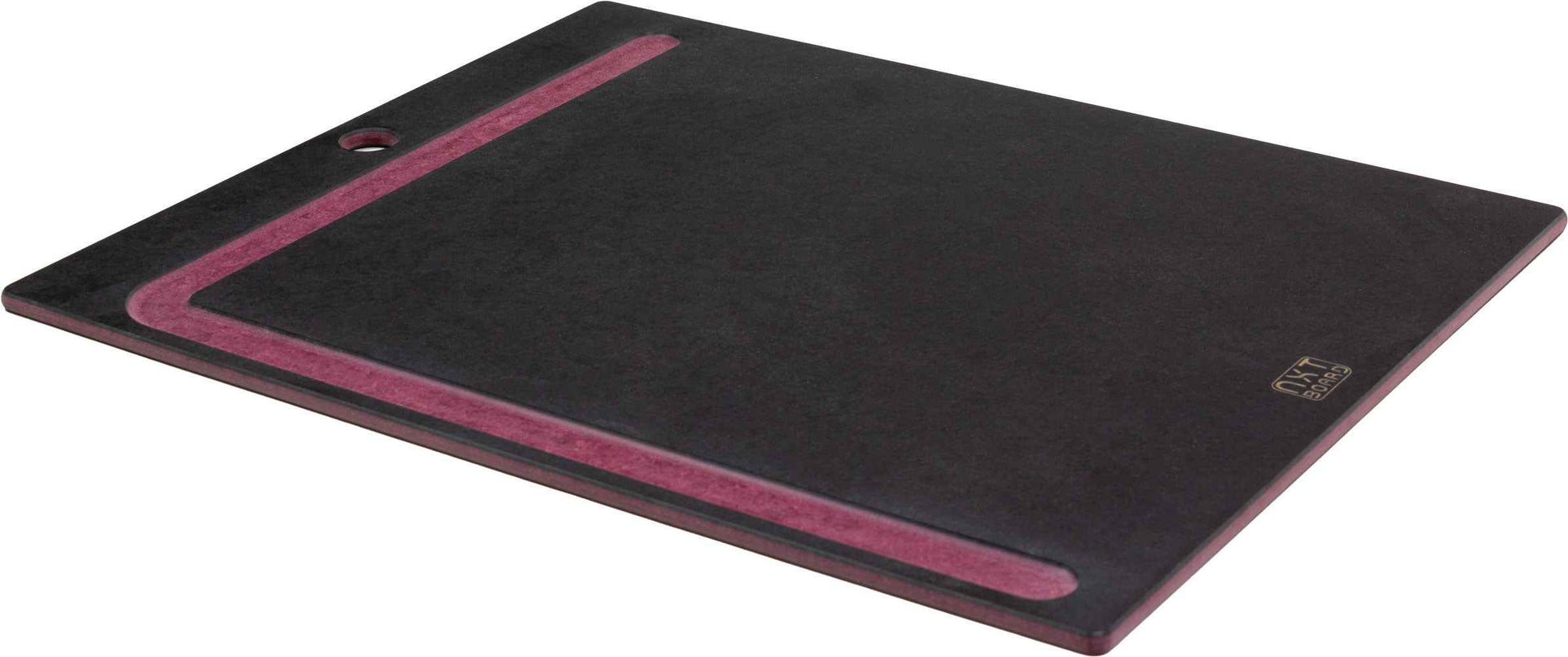 NXT Board Cutting Board black/pink with juice groove – Lifestyle recording