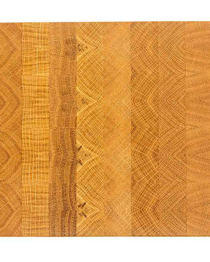 NXT Board Breakfast Board made of Oak End Grain Handmade - Top View