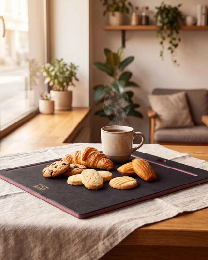 NXT Board Cutting Board black/pink without juice groove – Product Overview