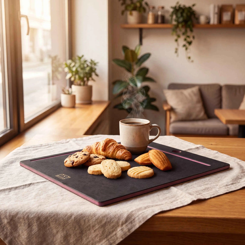 NXT Board Cutting Board black/pink without juice groove – Product Overview